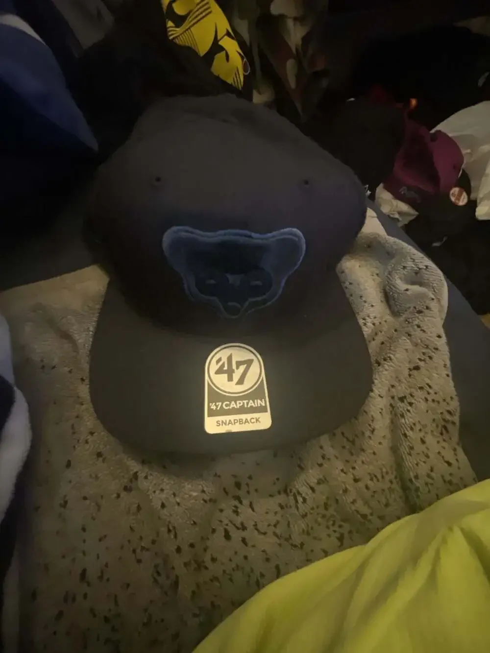 47 Brand Chicago Cubs '47 Captain Snapback Hat cooperstown collection